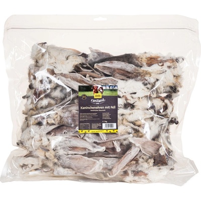 Caniland králičie uši s kožušinou: 6 x 1 kg