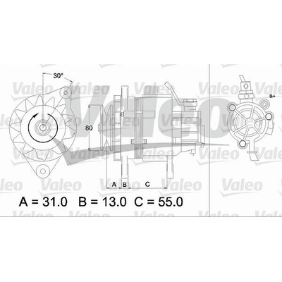 generátor VALEO 437148