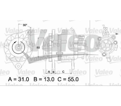 generátor VALEO 437148
