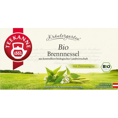 TEEKANNE Organic Kräutergarten Herbal Tea Nettle 20 dvoukomorových sáčků