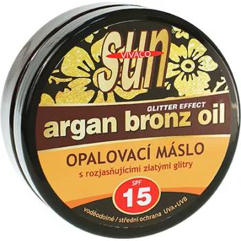 Vivaco SUN Argan Bronz Oil масло за тен с био арганово масло SPF 15 200 мл