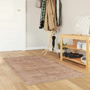 vidaXL Каса за килим MARSA Бежово и златисто 80 x 200 cm (42023309)