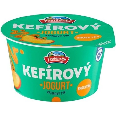 Zvolenský Jogurt kefírového typu broskyňa 150 g
