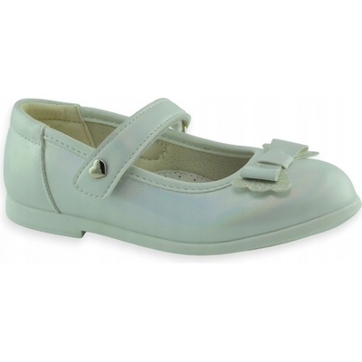 American Club krásné balerínky pro dívku XD 120/24 perleťově bílá