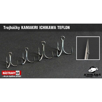 MUSTAD Trojháček 9430-TF teflon vel.1 5 ks