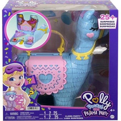 Mattel Polly Pocket Pajama Party Llama party