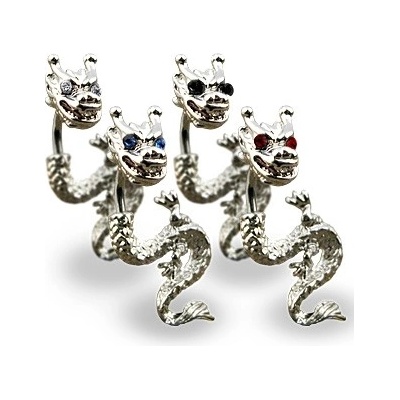 Šperky4U piercing do pupíku drak WP01100