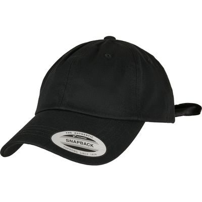 Urban Classics Шапка с козирка Satin Bow Dad Cap black one sizeUB-6245MS-00007 - Черен, размер one size
