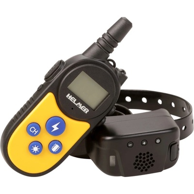 Helmer TC 1000 Obojek pro psy výcvikový elektronický s interkomem dosah 1000m délka obojku 70 cm IP67
