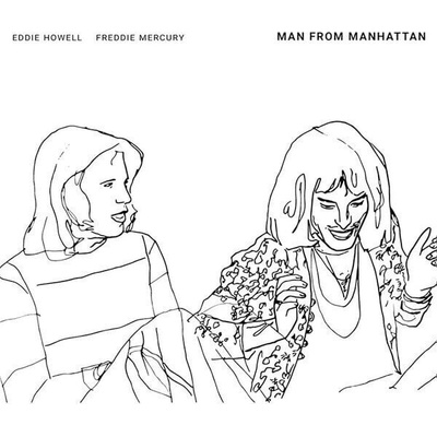 Eddie Howell & Freddie Mercury - Man From Manhattan (White Coloured) (LP) (0749350314718)