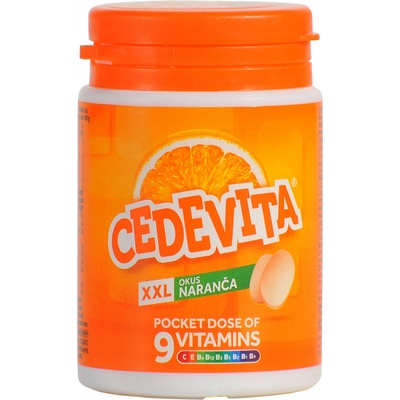 Cedevita bonbóny pomeranč XXL 60 g