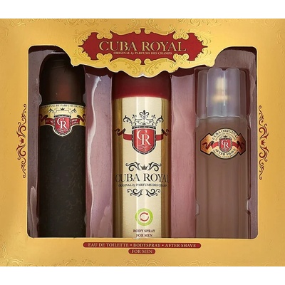 Cuba Royal Комплект с Парфюм EDT за мъже 100 ml