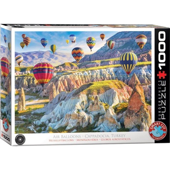 Image 1 of EUROGRAPHICS - Puzzle Hot Air Balloons over Cappadocia - 1 000 piese