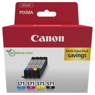 Canon Мастилници, Canon, CLI-571 4er-Pack BKCMY (0386C008)