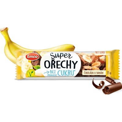 Emco Tyčinka Super orechy 35g