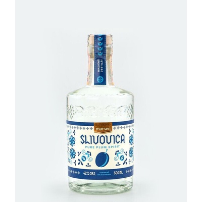 Marsen Slivovica Traditional 42% 0,5 l (čistá fľaša)