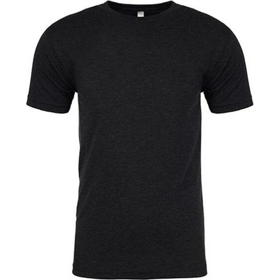 Next Level Apparel pánské triko NX6010 Vintage Black tri-Blend