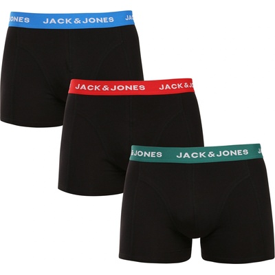 Jack & Jones Набор от три - мъжки боксерки Jack and Jones черни Jack & Jones | Cheren | МЪЖЕ | L