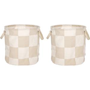 OYOY Living Design Текстилни кошници в комплект 2 бр. ø 32x32 cm Chess - OYOY Living Design (L301583)