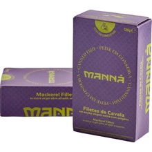 Manná Gourmet Filety makrely v extra panenskom olivovom oleji s oreganom 120 g
