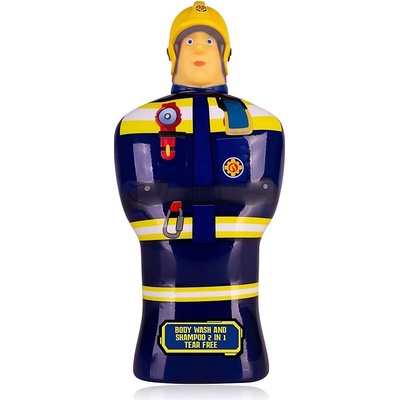 ACCENTRA Fireman Sam 2v1 šampón a sprchový gél jablko 400 ml