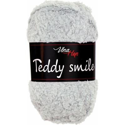Vlna-hep Teddy smile - dětská "medvídková" - polyester Teddy smile: 1008 Světle šedá
