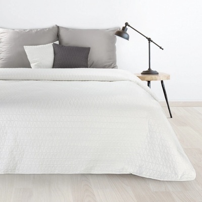 Eurofirany přehoz na postel BONI3 BIELY 170 x 210 cm