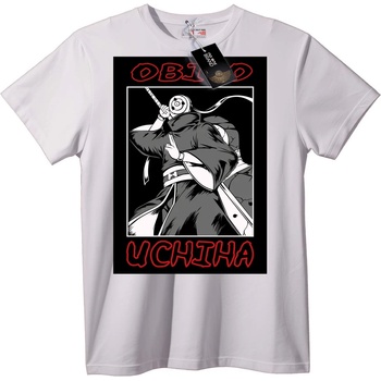 NOONEBRAND Тениска Itachi Uchiha - 6XL, Black