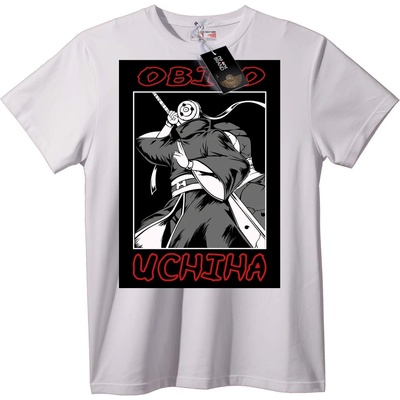 NOONEBRAND Тениска Itachi Uchiha - 6XL, Black