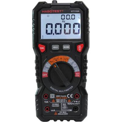 Habotest Цифров мултицет Habotest HT118A True RMS с фенер (HT118A)