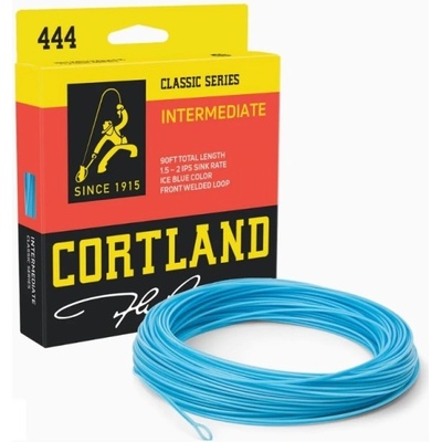 Cortland muškařská šnůra 444 Classic Intermediate Ice Blue Fresh/Salt WF8I 90ft
