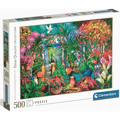 Clementoni - Puzzle Greenhouse Caretakers - 500 piese