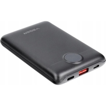 VEGER S11 10000mAh LCD Quick Charge PD22,5W Black