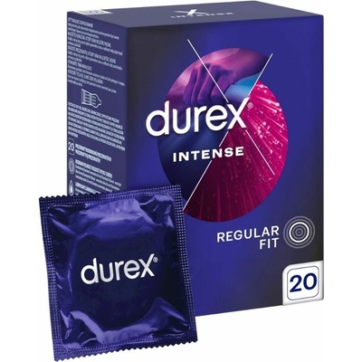 Durex Intense Regular Fit 20 ks