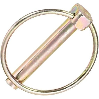 METALLIXITY Závlačka s kroužkem (8 mm x 50 mm), závlačky z uhlíkové oceli, pojistné spony,