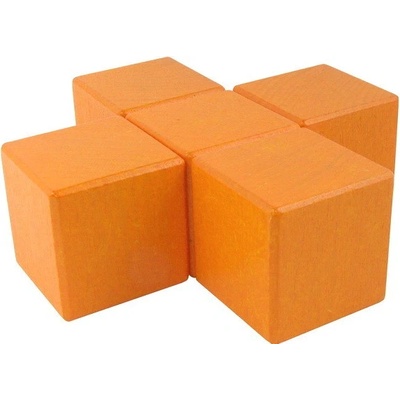 DrKO kostka 5 cm oranžová