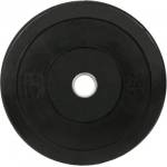 Sportmann Гумена тежест Bumper Plate SPORTMANN 20 кг / 51 мм- Черен