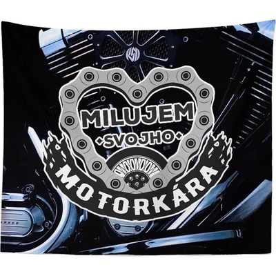 Sablio Deka Milujem svojho motorkára: 150x120