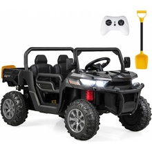 Mamido Elektrické autíčko Farmer Truck 4x4 černá