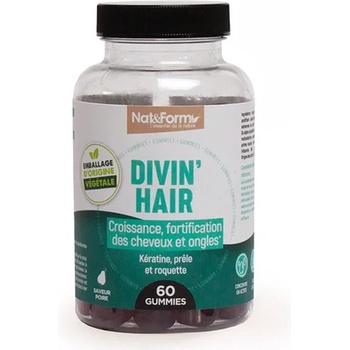 Nat&Form Коса и нокти 60 желирани таблетки | Nat&Form (026055 (GUM_DIVI))