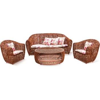 Image 1 of Horecano ГР-Градински сет 4 части pvc ратан НАТУРАЛ(sf-8187) (0195124)