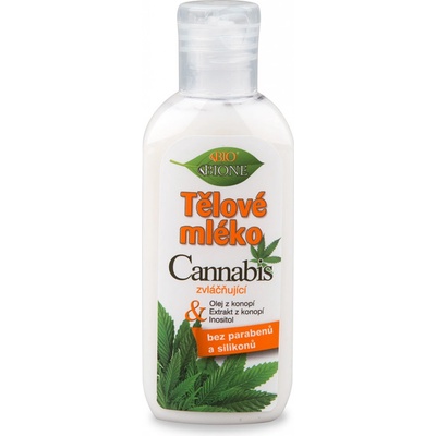 Bione Cosmetics zvláčňujúce telové mlieko Cannabis 80 ml