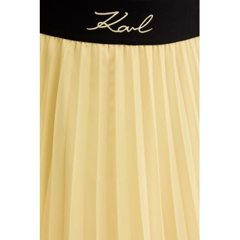 Karl Lagerfeld плисирана пола (B2W12003)
