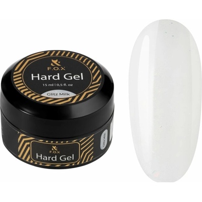 Fox hard gel Glitz milk 15 ml
