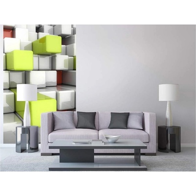 Dimex MS-2-0286 vliesová fototapeta na zeď 3D kocky rozmery 150 x 250 cm