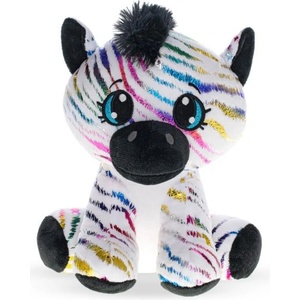 Mikro Зебра Star Sparkle плюшена 24см седяща (93958)