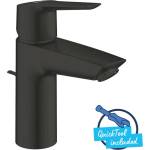 GROHE QuickFix Start - Смесител за умивалник със сифон, матово черно 242092432 (242092432)