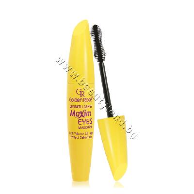 Спирала Golden Rose Maxim Eyes Mascara, p/n GR-34300 - Спирала за обем и разделяне на миглите (GR-34300)