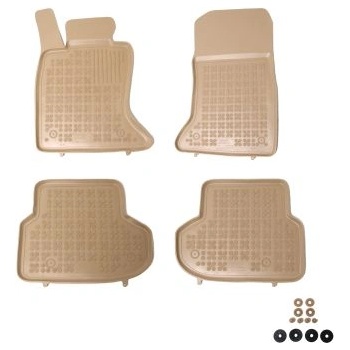Гумени стелки за bmw 5 Серия f10 / f11 (2013-2017) - тип леген - бежови