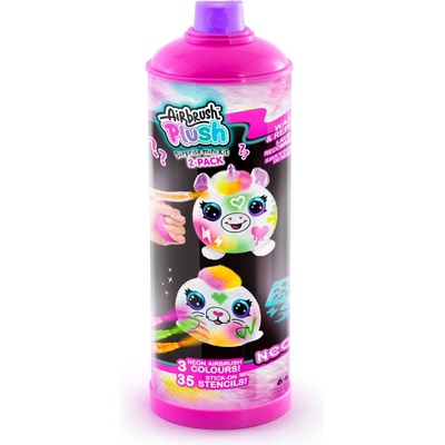 Canal Toys Творчески комплект Canal Toys - Мини плюшена играчка за оцветяване, Неон, 2 броя, асортимент (CTAIR023)